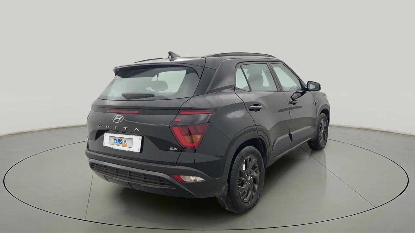 2023 Hyundai Creta 1.5 SX Opt Adventure Edition IVT, Petrol, Automatic, 4,921 km, Right Back Diagonal