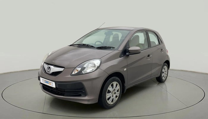 2013 Honda Brio S MT, Petrol, Manual, 1,09,084 km, Left Front Diagonal