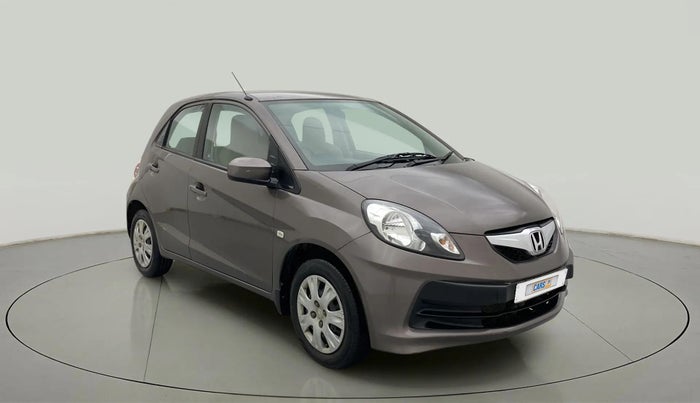 2013 Honda Brio S MT, Petrol, Manual, 1,09,084 km, Right Front Diagonal