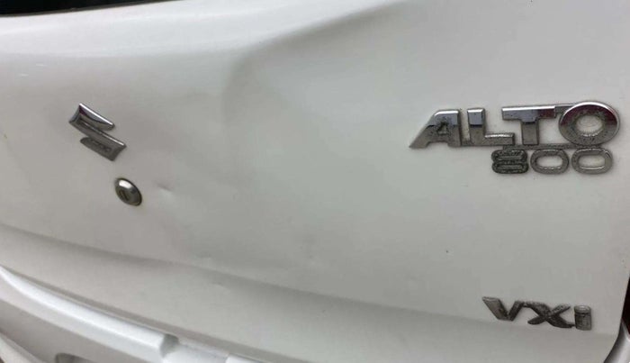 2017 Maruti Alto 800 VXI, Petrol, Manual, 19,717 km, Dicky (Boot door) - Slightly dented