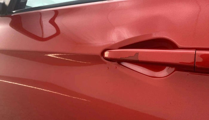 2017 Tata Tiago XZ PETROL, Petrol, Manual, 29,853 km, Front passenger door - Slightly dented