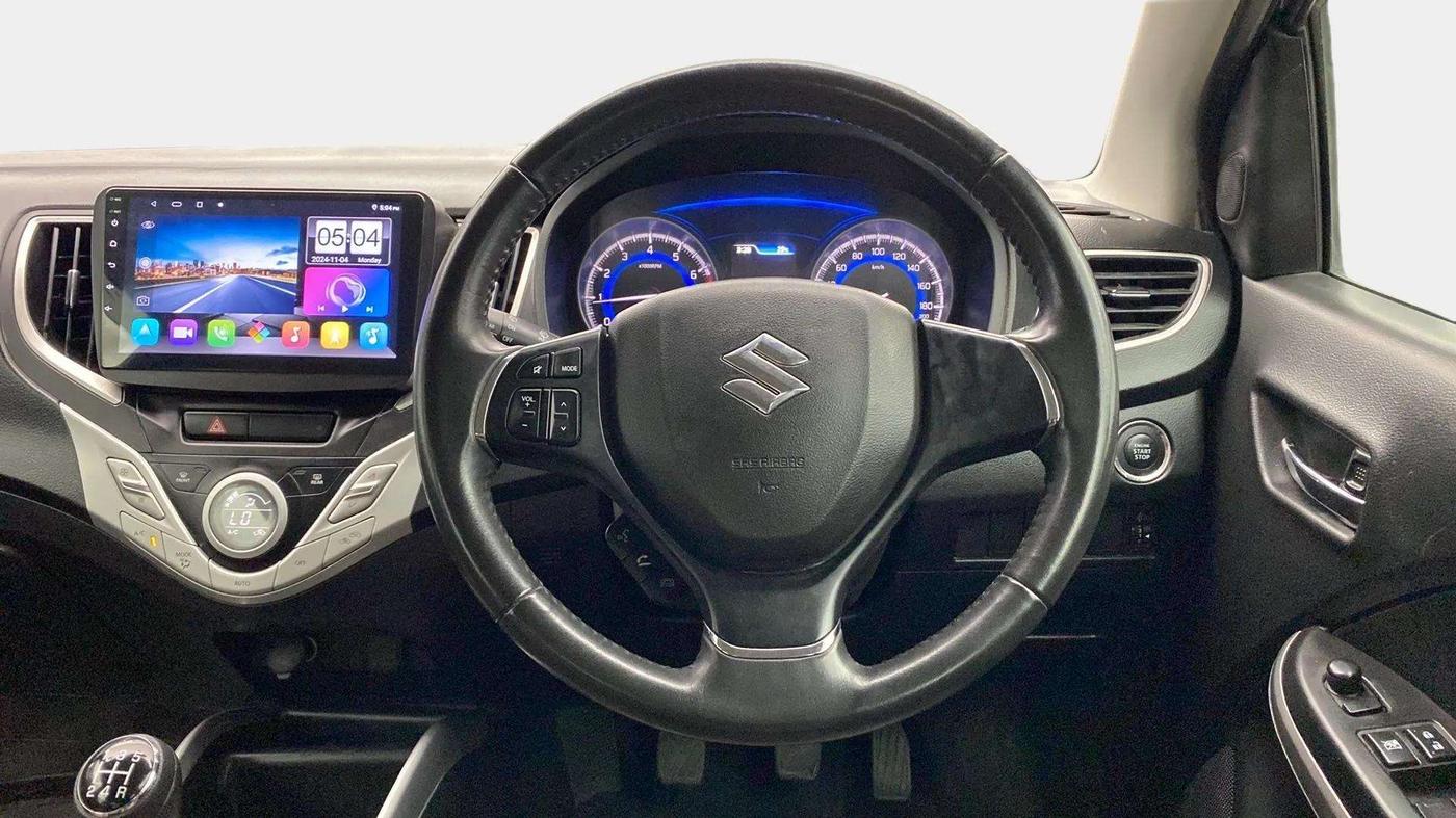 2016 Maruti Baleno ALPHA PETROL 1.2, Petrol, Manual, 37,494 km, Steering Wheel Close Up