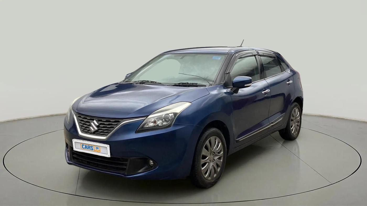 2016 Maruti Baleno ALPHA PETROL 1.2, Petrol, Manual, 37,494 km, Left Front Diagonal