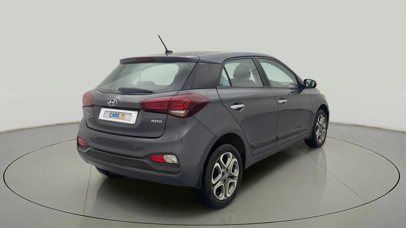 2018 Hyundai Elite i20 ASTA 1.2 (O), Petrol, Manual, 22,962 km, Right Back Diagonal