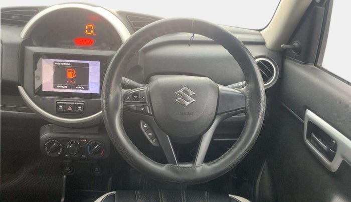 2021 Maruti S PRESSO VXI PLUS AMT, Petrol, Automatic, 28,801 km, Steering Wheel Close Up