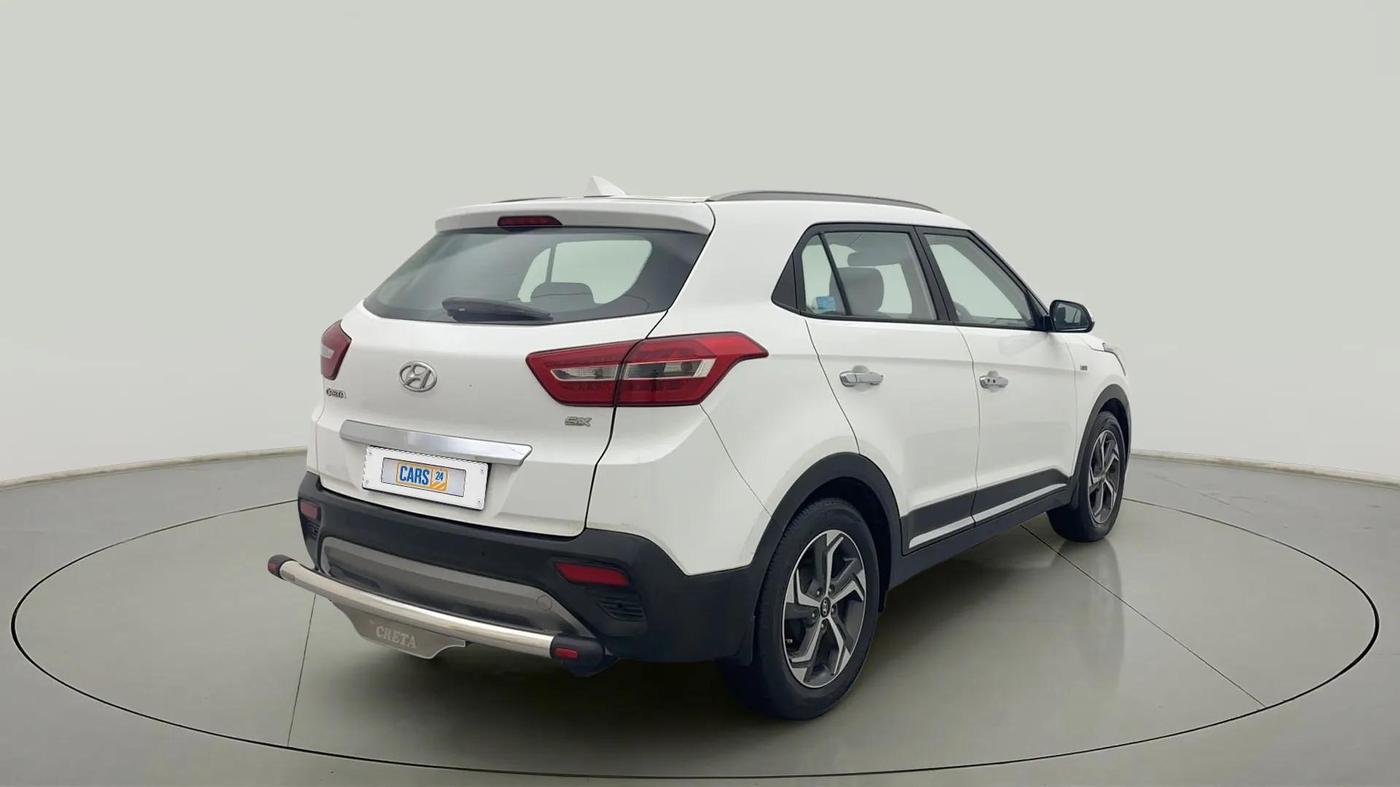 2020 Hyundai Creta SX AT 1.6 PETROL, Petrol, Automatic, 47,999 km, Right Back Diagonal