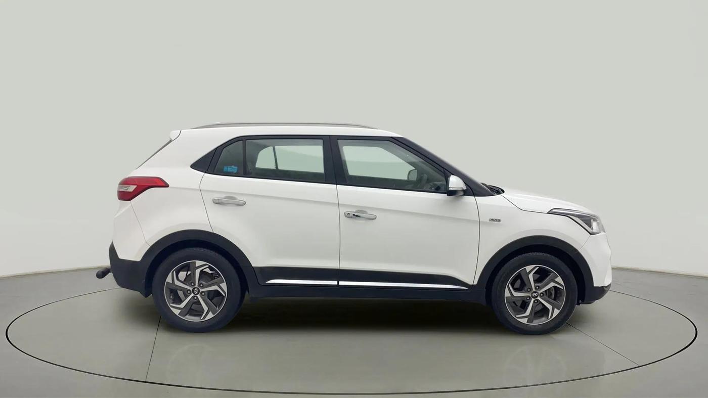 2020 Hyundai Creta SX AT 1.6 PETROL, Petrol, Automatic, 47,999 km, Right Side View