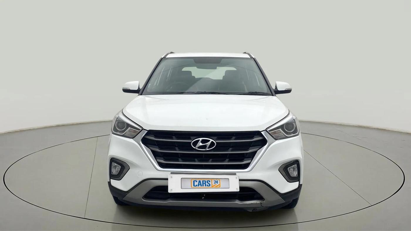 2020 Hyundai Creta SX AT 1.6 PETROL, Petrol, Automatic, 47,999 km, Front