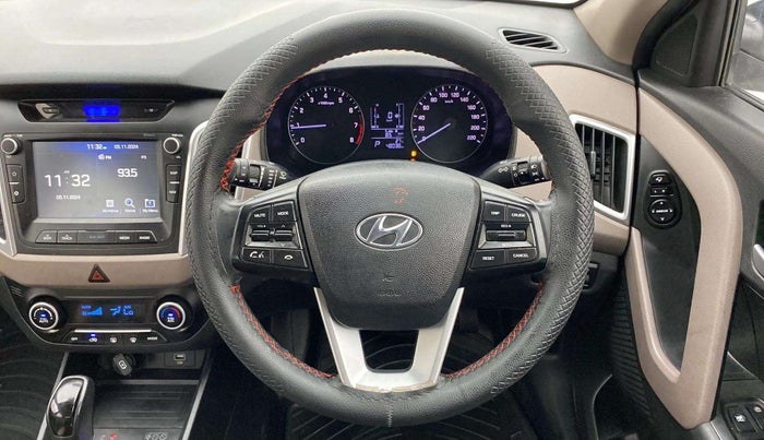 2020 Hyundai Creta SX AT 1.6 PETROL, Petrol, Automatic, 47,999 km, Steering Wheel Close Up