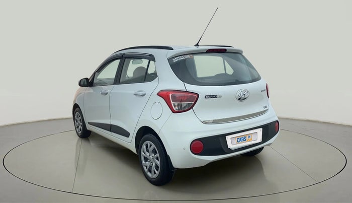 2017 Hyundai Grand i10 SPORTZ (O) 1.2 KAPPA VTVT, Petrol, Manual, 25,601 km, Left Back Diagonal