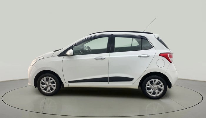 2017 Hyundai Grand i10 SPORTZ (O) 1.2 KAPPA VTVT, Petrol, Manual, 25,601 km, Left Side