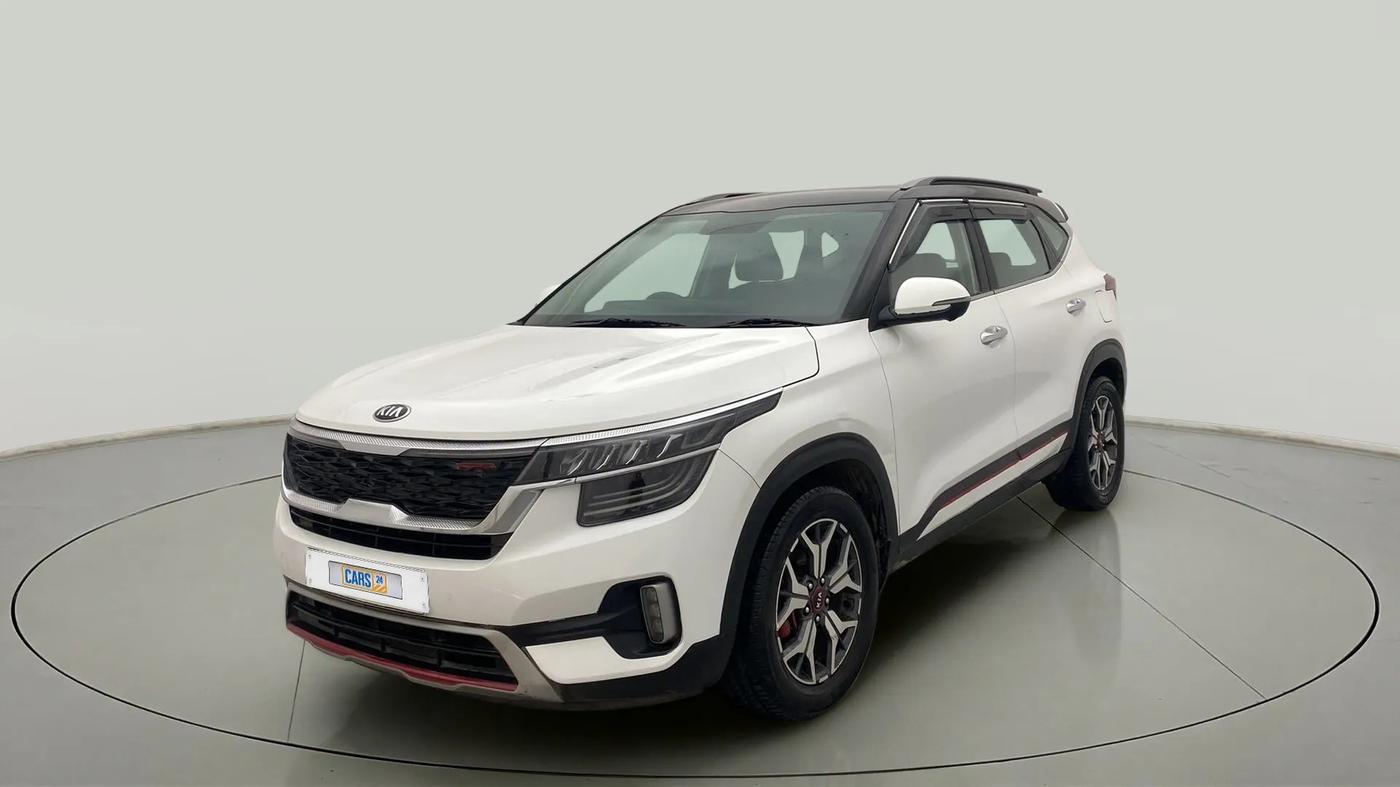 2020 KIA SELTOS GTX PLUS DCT 1.4 PETROL, Petrol, Automatic, 72,332 km, Left Front Diagonal