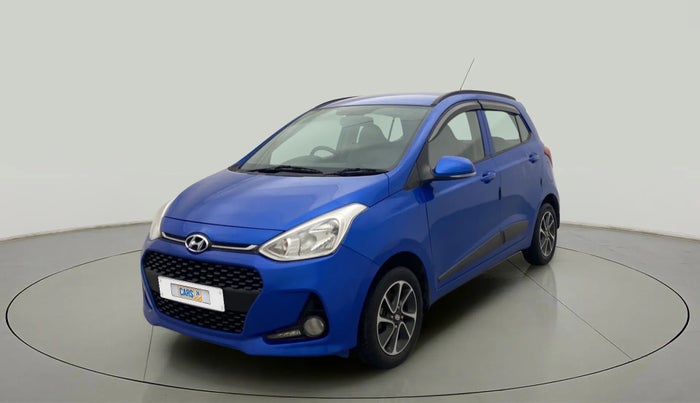 2017 Hyundai Grand i10 SPORTZ AT 1.2 KAPPA VTVT, Petrol, Automatic, 62,427 km, Left Front Diagonal