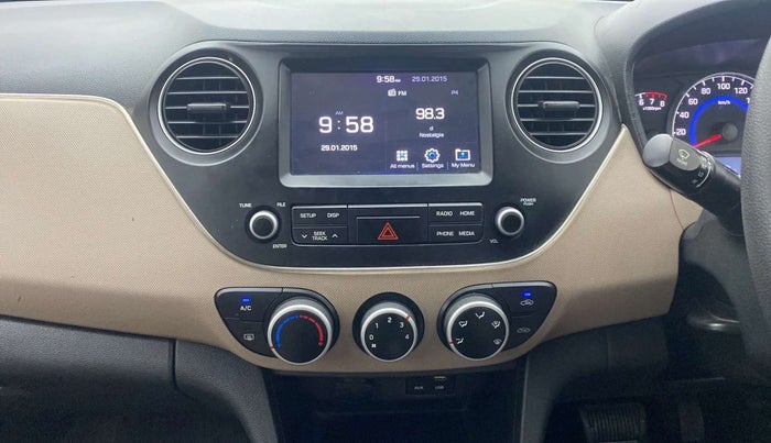 2017 Hyundai Grand i10 SPORTZ AT 1.2 KAPPA VTVT, Petrol, Automatic, 62,427 km, Air Conditioner