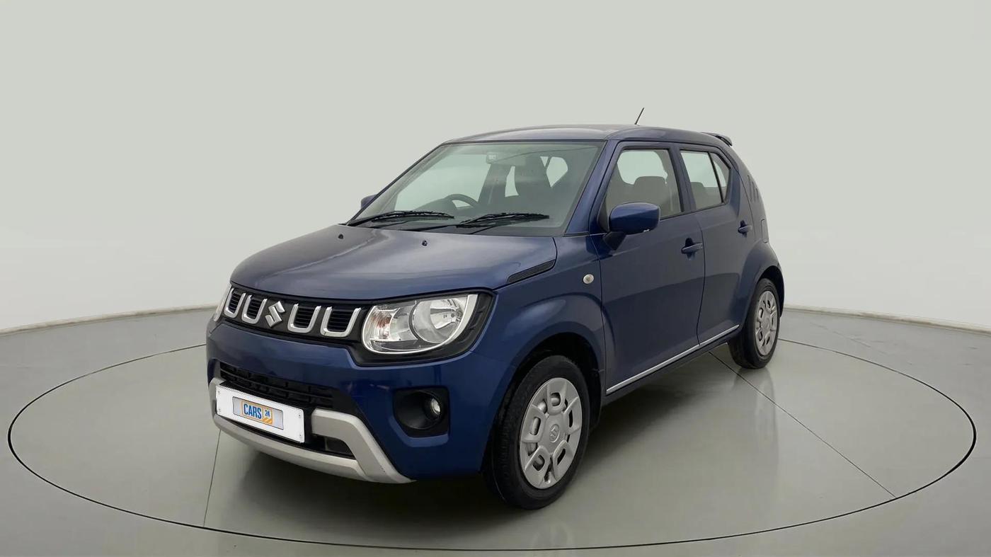 2021 Maruti IGNIS SIGMA 1.2, Petrol, Manual, 50,441 km, Left Front Diagonal
