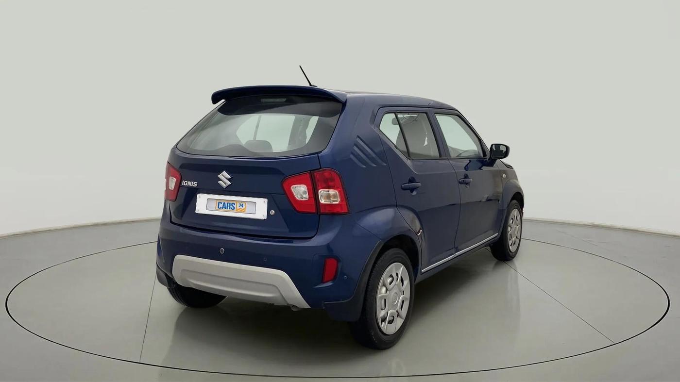 2021 Maruti IGNIS SIGMA 1.2, Petrol, Manual, 50,441 km, Right Back Diagonal