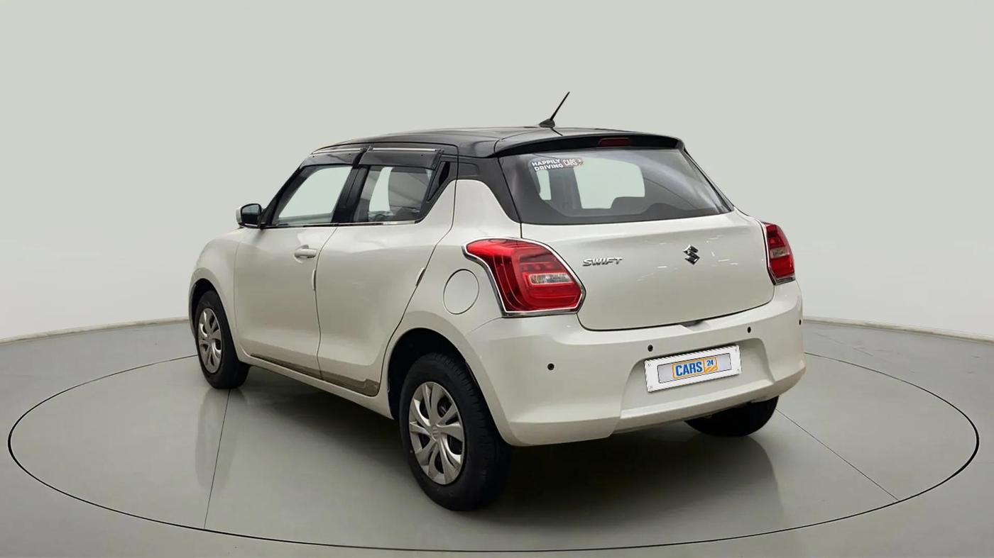 2018 Maruti Swift VXI AMT, Petrol, Automatic, 28,390 km, Left Back Diagonal