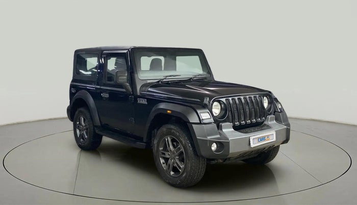 2021 Mahindra Thar LX PETROL HT 4WD AT, Petrol, Automatic, 34,049 km, Right Front Diagonal