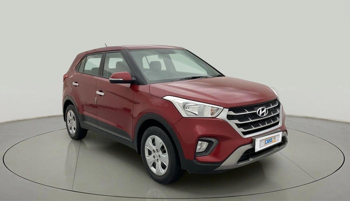 2019 Hyundai Creta EX 1.6 PETROL, Petrol, Manual, 49,766 km, Right Front Diagonal