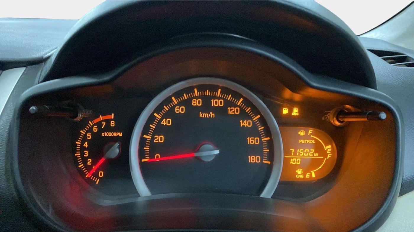 2018 Maruti Celerio VXI CNG, CNG, Manual, 71,514 km, Odometer Image
