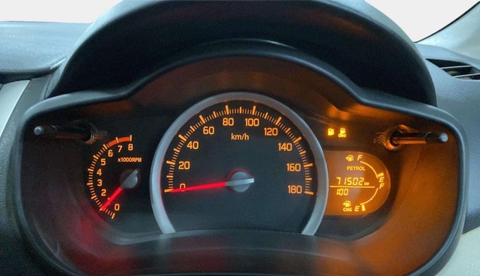 2018 Maruti Celerio VXI CNG, CNG, Manual, 71,514 km, Odometer Image