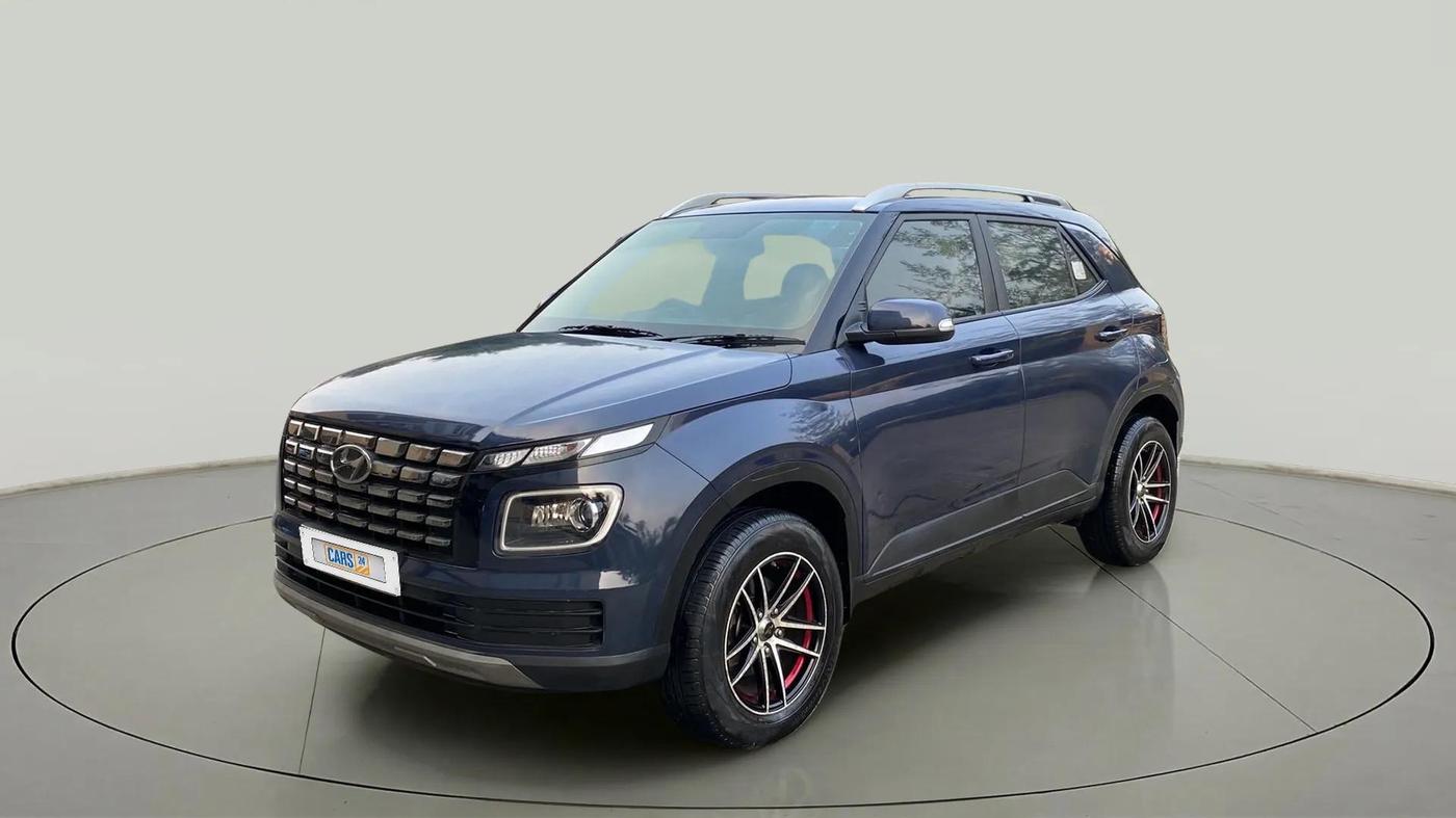 2022 Hyundai VENUE S (O) 1.0 TURBO IMT, Petrol, Manual, 4,634 km, Left Front Diagonal