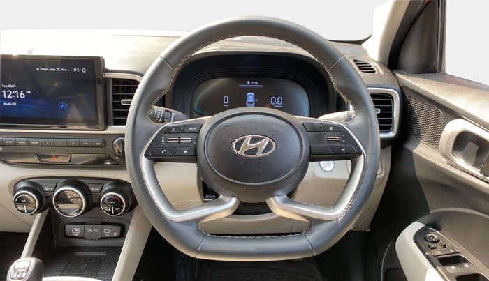 2023 Hyundai VENUE SX 1.2 PETROL, Petrol, Manual, 7,240 km, Steering Wheel Close Up