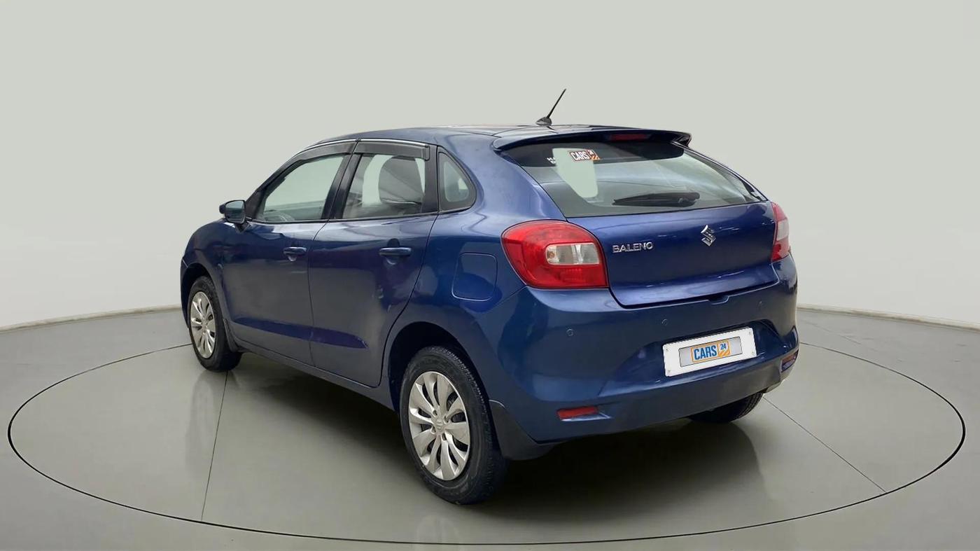 2017 Maruti Baleno DELTA PETROL 1.2, Petrol, Manual, 61,590 km, Left Back Diagonal