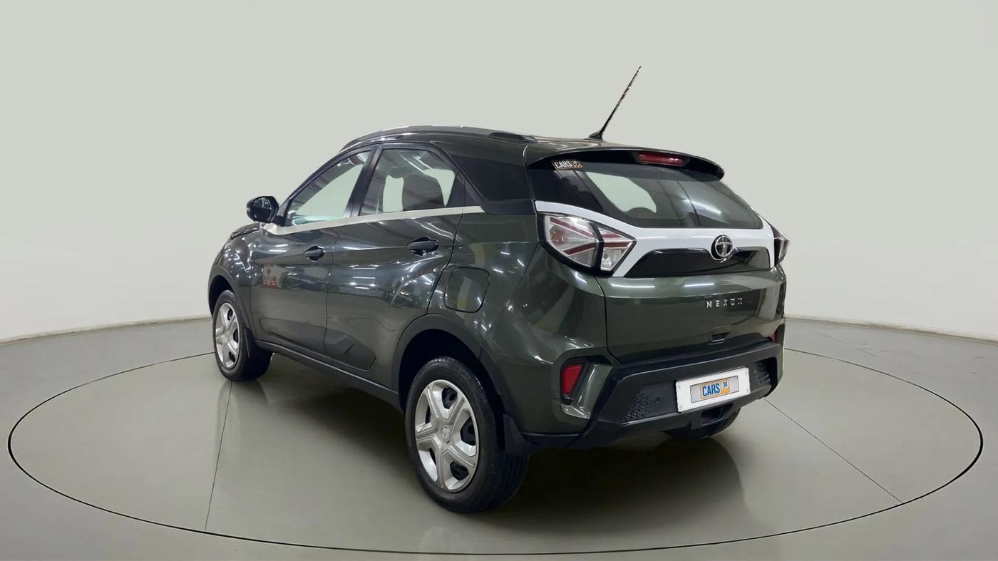 2021 Tata NEXON XM SUNROOF PETROL, Petrol, Manual, 12,422 km, Left Back Diagonal