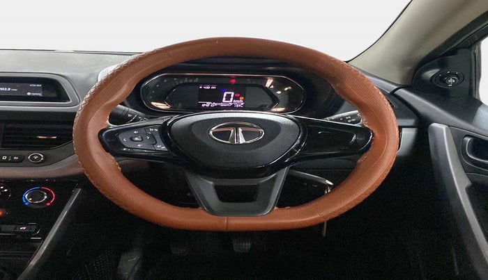 2021 Tata NEXON XM SUNROOF PETROL, Petrol, Manual, 12,422 km, Steering Wheel Close Up