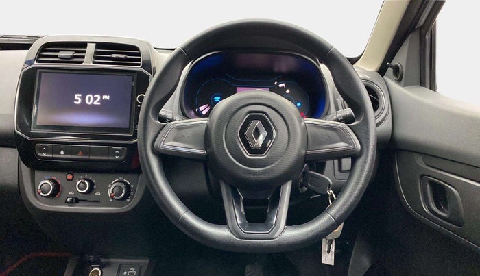 2020 Renault Kwid RXT 1.0 AMT (O), Petrol, Automatic, 2,427 km, Steering Wheel Close Up
