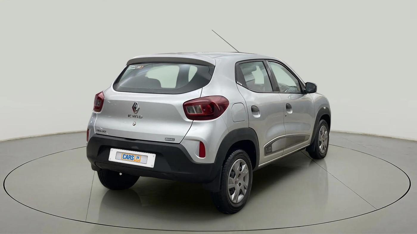 2020 Renault Kwid RXT 1.0 AMT (O), Petrol, Automatic, 2,427 km, Right Back Diagonal