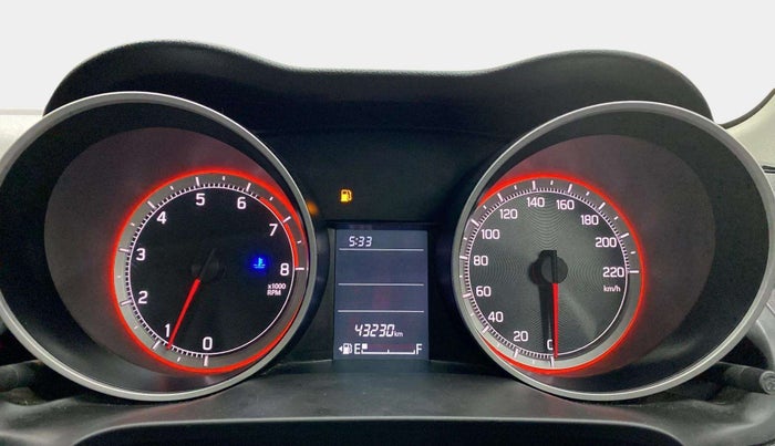 2021 Maruti Swift VXI, CNG, Manual, 43,221 km, Odometer Image