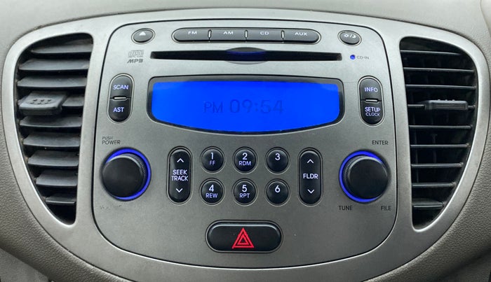 2013 Hyundai i10 SPORTZ 1.2, Petrol, Manual, 94,975 km, Infotainment System