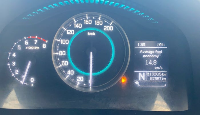 2018 Maruti IGNIS ALPHA 1.2 AMT, Petrol, Automatic, 97,686 km, Odometer Image