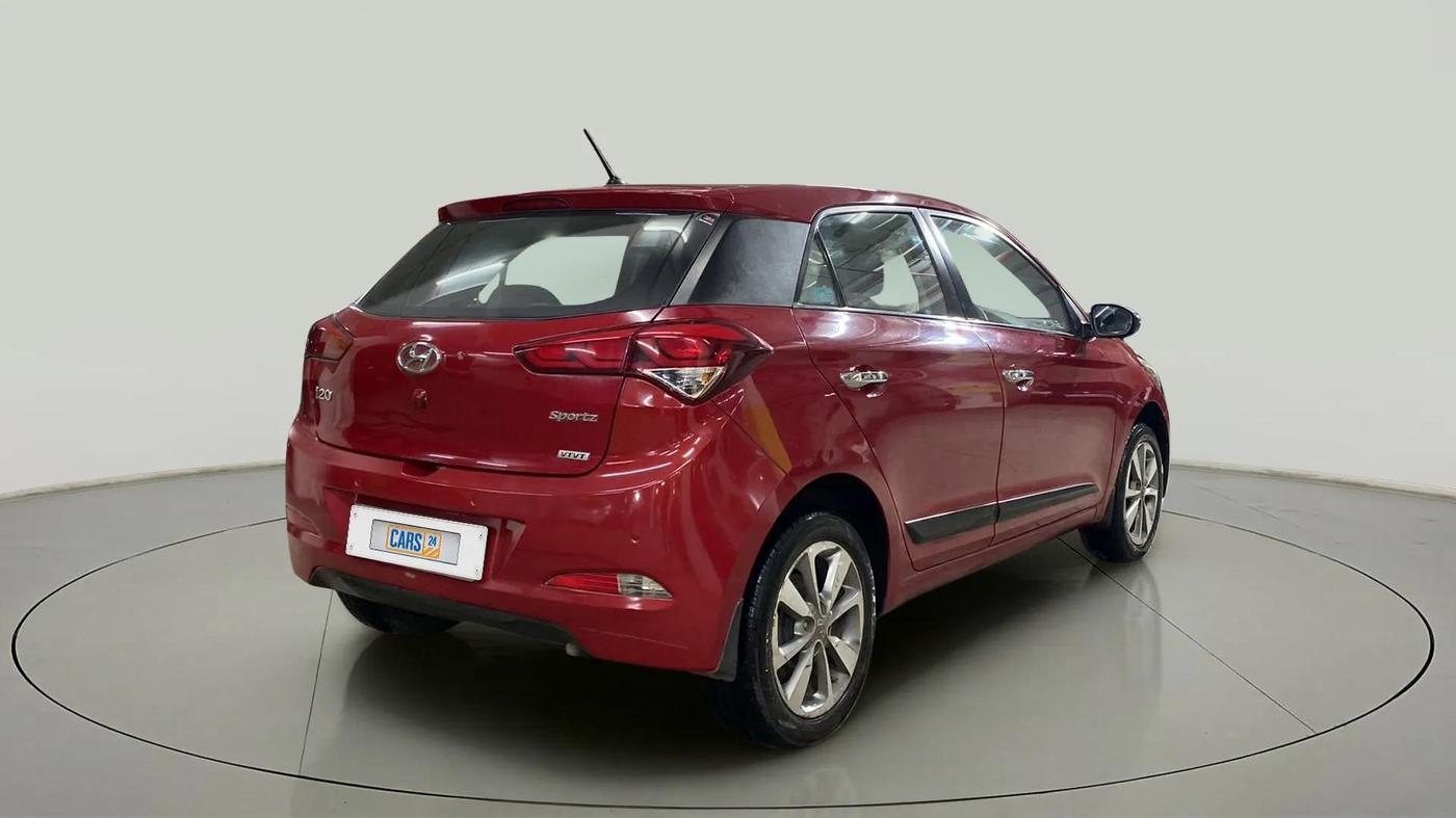 2015 Hyundai Elite i20 SPORTZ 1.2, Petrol, Manual, 91,257 km, Right Back Diagonal