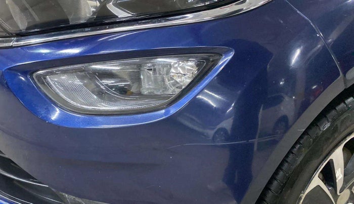 2023 Tata ALTROZ XZA, Petrol, Automatic, 9,850 km, Front bumper - Minor scratches