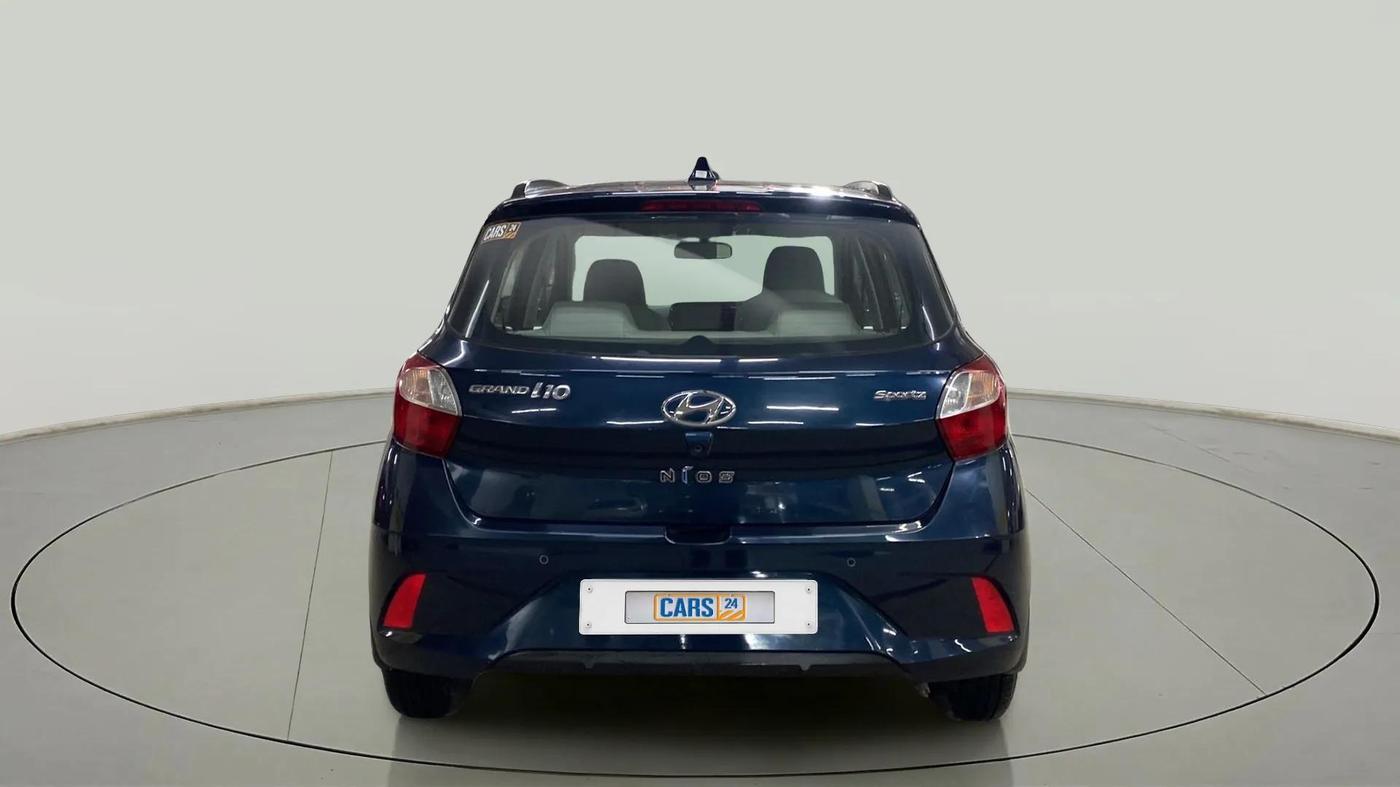 2019 Hyundai Grand i10 SPORTZ (O) AT 1.2 KAPPA VTVT, Petrol, Automatic, 21,486 km, Back/Rear