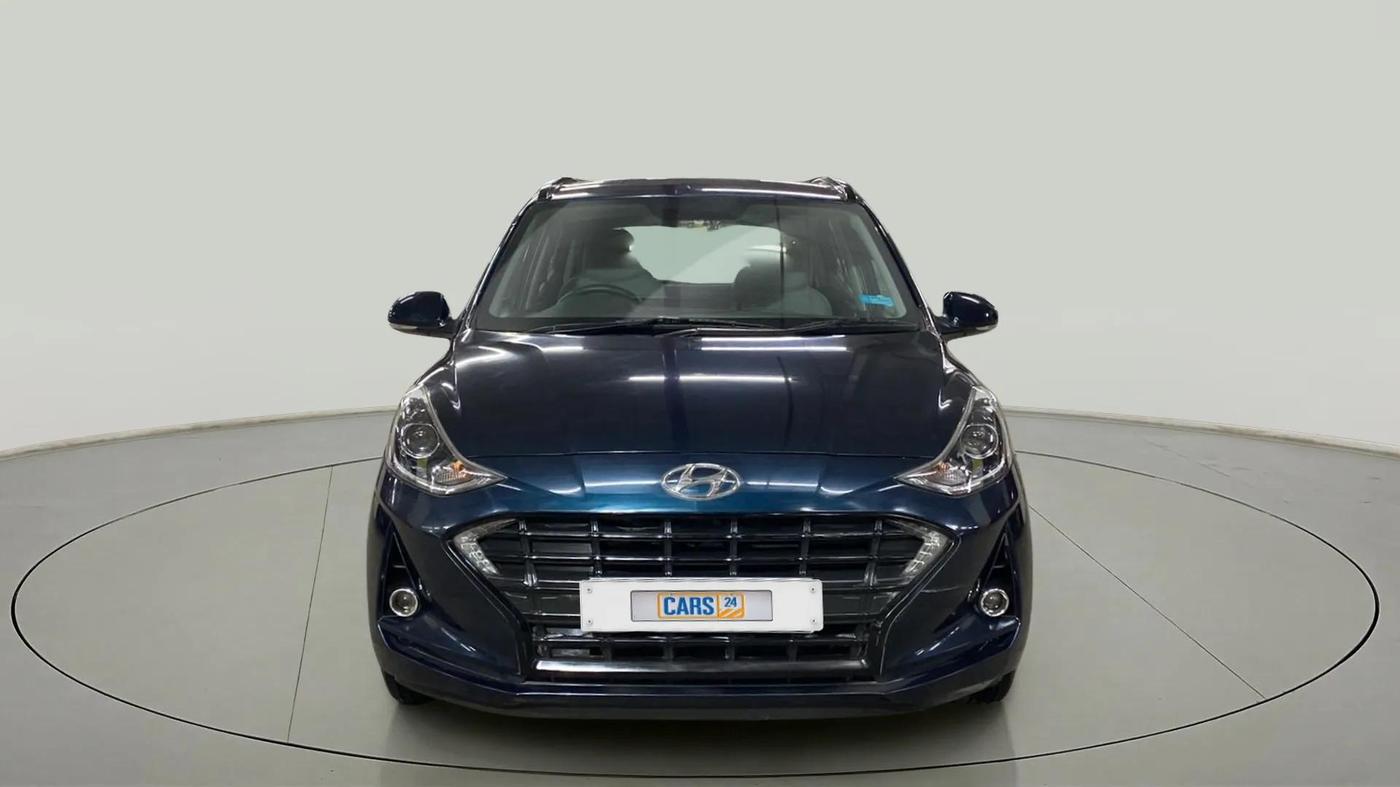 2019 Hyundai Grand i10 SPORTZ (O) AT 1.2 KAPPA VTVT, Petrol, Automatic, 21,486 km, Front