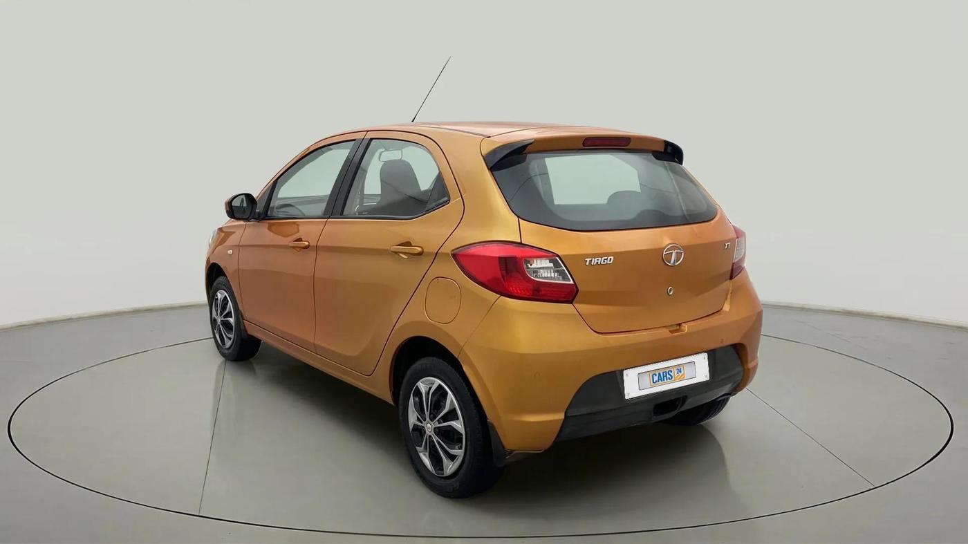 2016 Tata Tiago XT PETROL, Petrol, Manual, 43,624 km, Left Back Diagonal
