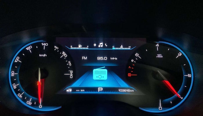 2019 MG HECTOR SHARP 1.5 DCT PETROL, Petrol, Automatic, 1,03,583 km, Odometer Image