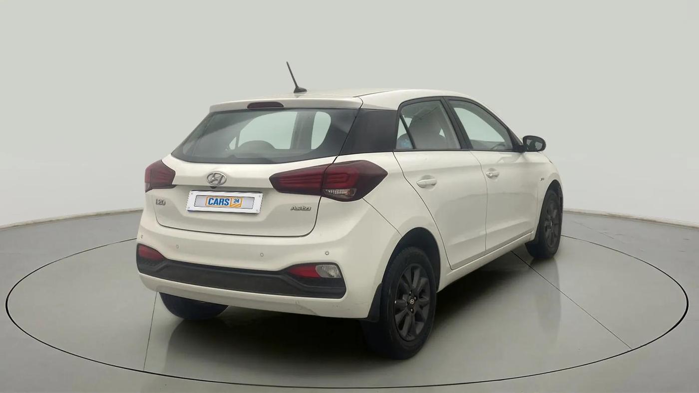 2018 Hyundai Elite i20 ASTA 1.2  CVT, Petrol, Automatic, 18,841 km, Right Back Diagonal