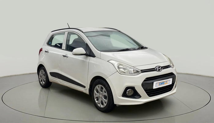2014 Hyundai Grand i10 SPORTZ 1.2 KAPPA VTVT, CNG, Manual, 44,339 km, Right Front Diagonal