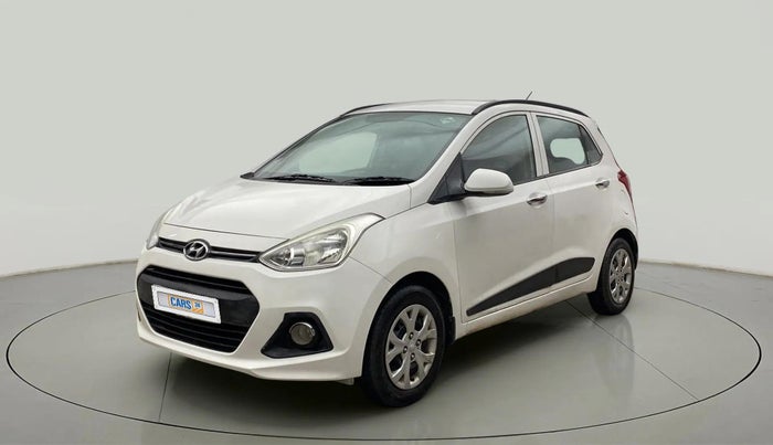 2014 Hyundai Grand i10 SPORTZ 1.2 KAPPA VTVT, CNG, Manual, 44,339 km, Left Front Diagonal