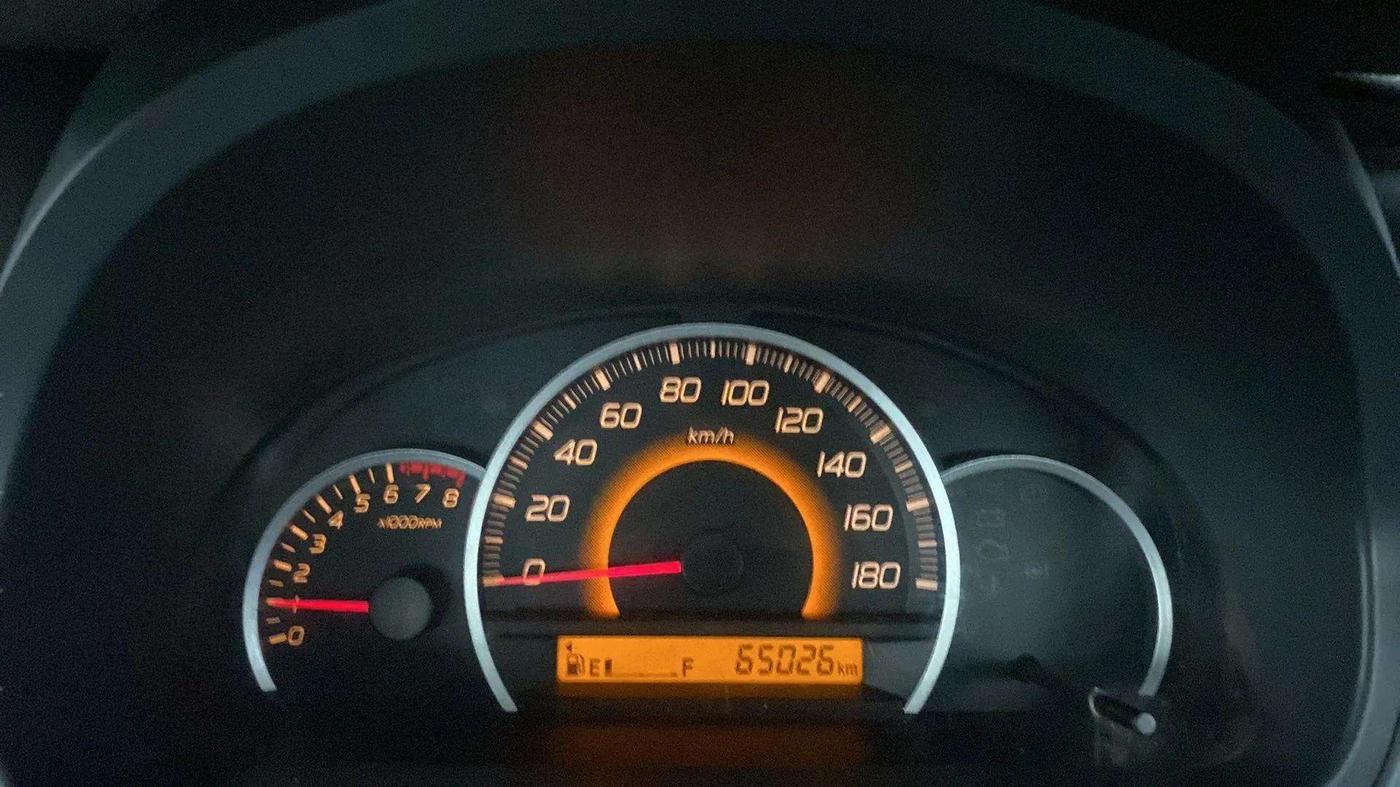 2012 Maruti Wagon R 1.0 VXI, Petrol, Manual, 64,997 km, Odometer Image