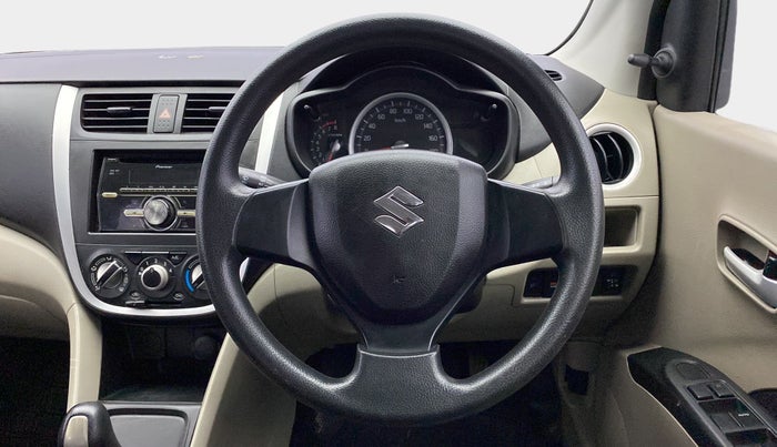 2015 Maruti Celerio VXI AMT, Petrol, Automatic, 93,596 km, Steering Wheel Close Up