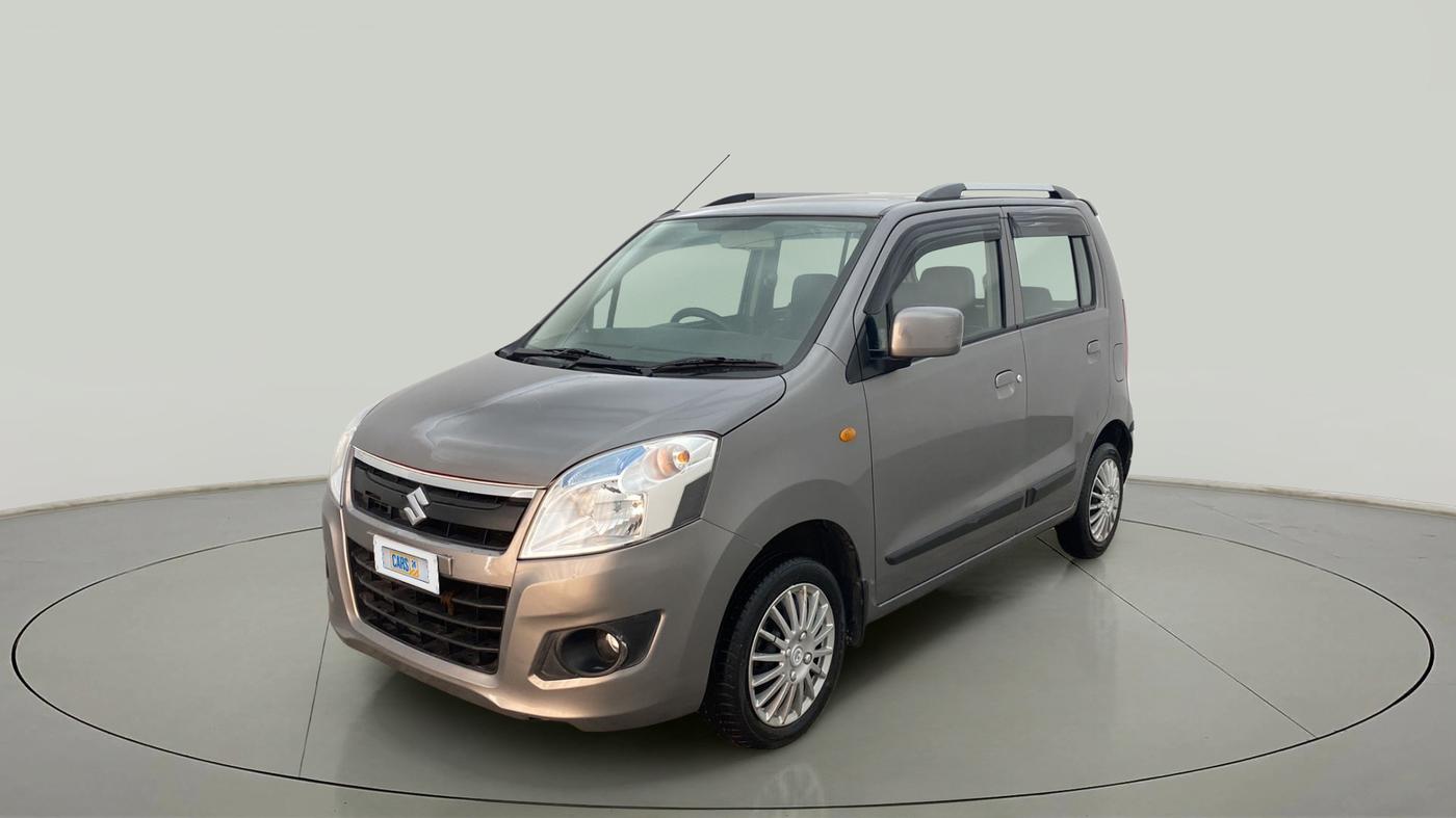 2017 Maruti Wagon R 1.0 VXI, Petrol, Manual, 37,016 km, Left Front Diagonal