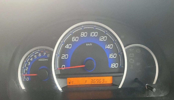 2017 Maruti Wagon R 1.0 VXI, Petrol, Manual, 37,016 km, Odometer Image
