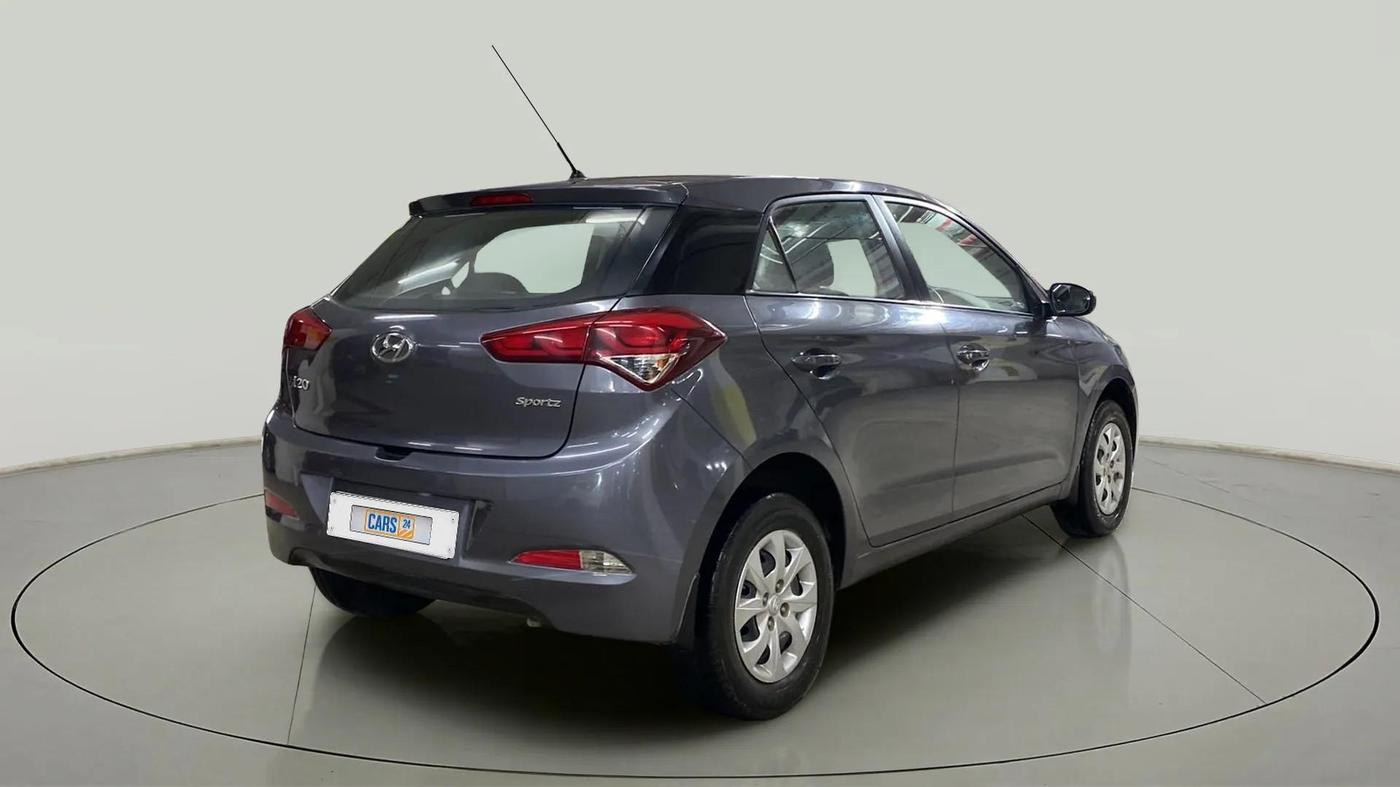 2017 Hyundai Elite i20 SPORTZ 1.2, Petrol, Manual, 24,633 km, Right Back Diagonal