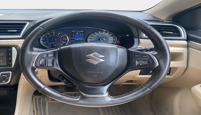 2021 Maruti Ciaz ALPHA 1.5 SHVS PETROL, Petrol, Manual, 39,121 km, Steering Wheel Close Up